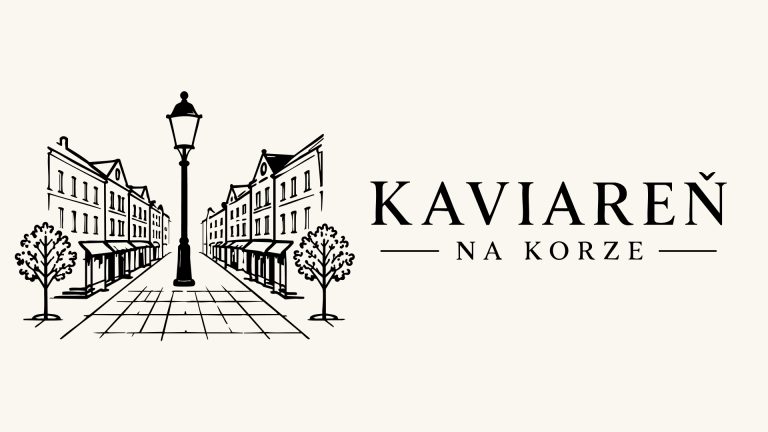 Vizuálna identita Kaviarne Na Korze v Liptovskom Mikuláši